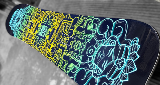 design a snowboard