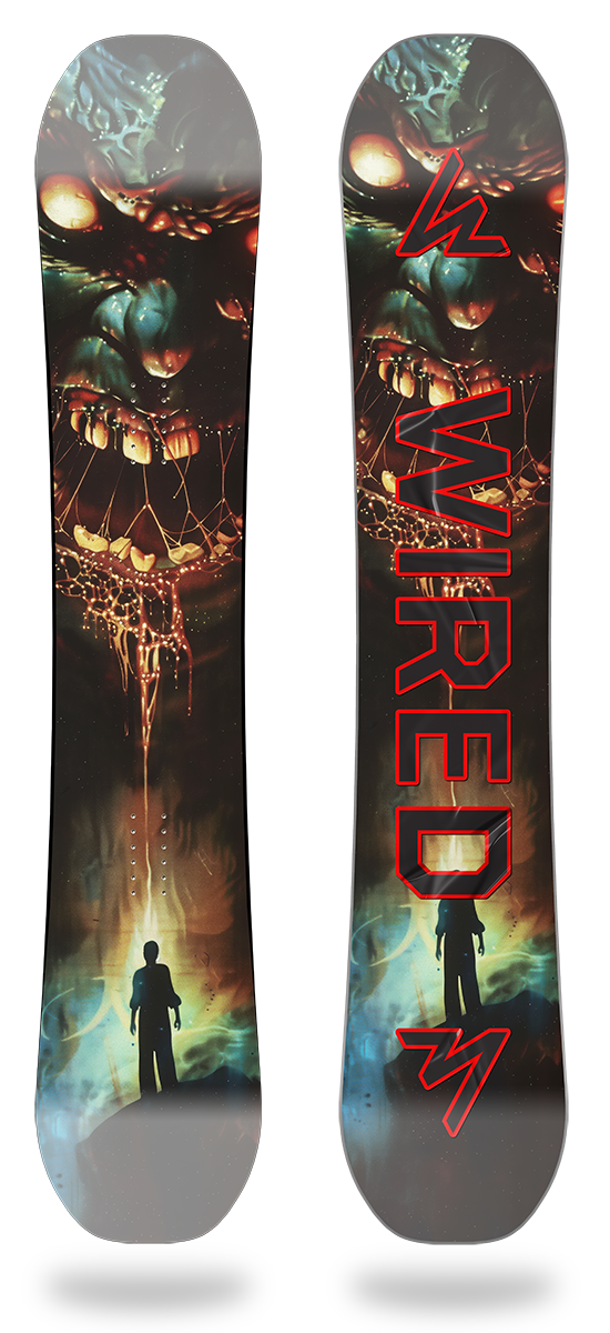 Halloween Series | Limited Edition Handcrafted Snowboards by Wired