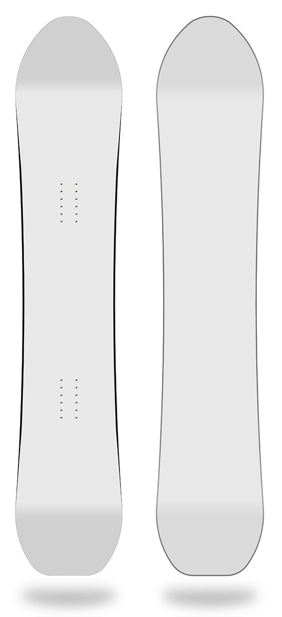 Recon Custom Snowboard with directional twin shape and personalized graphics.
