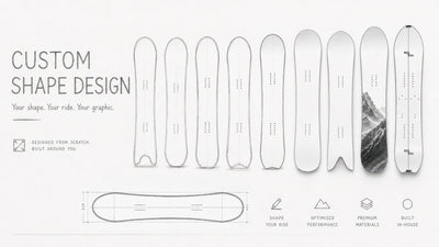 Custom Snowboard Shape - Wired Snowboards