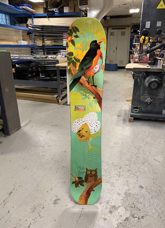 Wired Snowboards Custom Drift Shape WMS