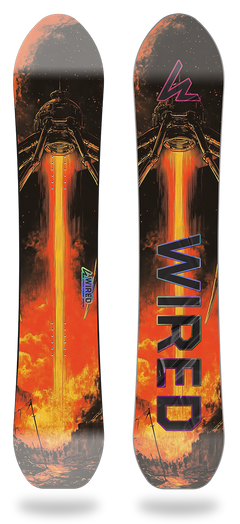 WIRED ワイヤード　RECONスノーボード　155 Recon Series Snowboard – Directional Twin for All-Mountain | Wired