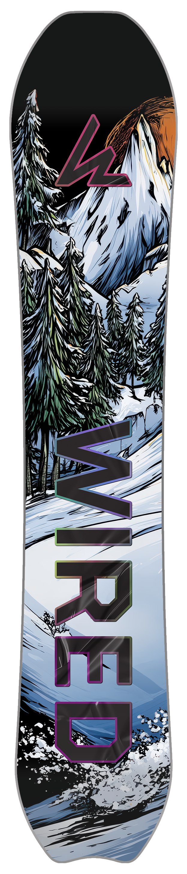 Built for the Marc-Andre Memorial custom snowboard base