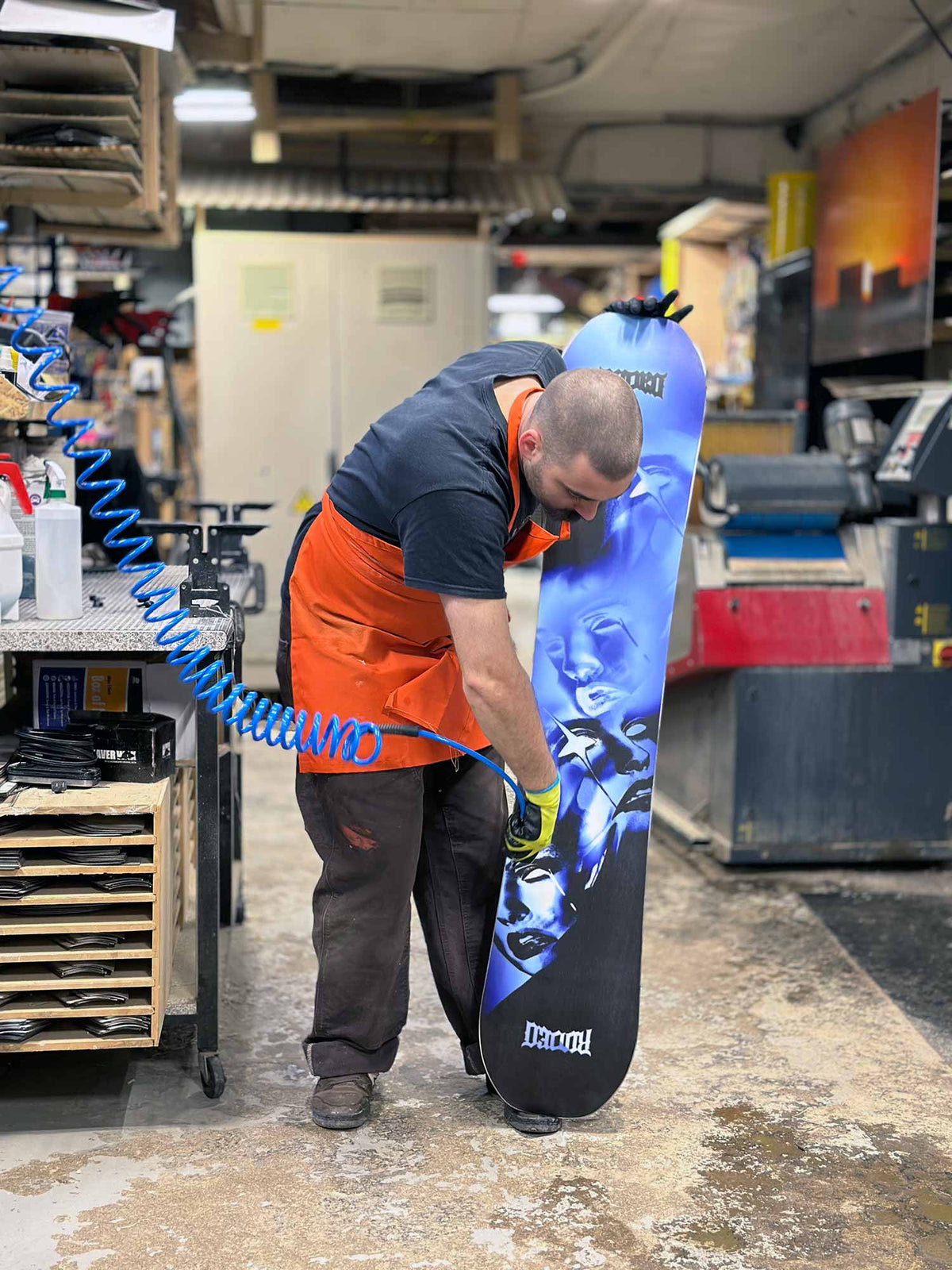 Inside the Wired Snowboards factory in Vancouver