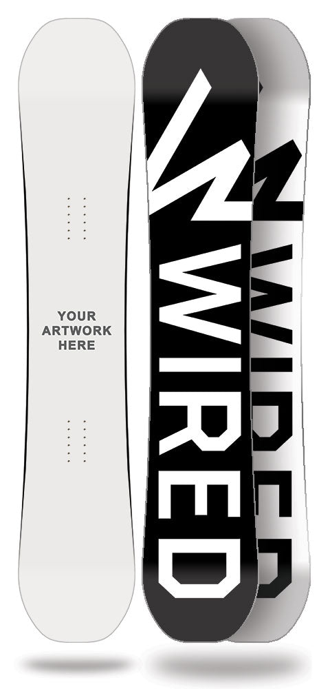 Wired Snowboards. Made in Canada Custom Snowboard. Drift Series.