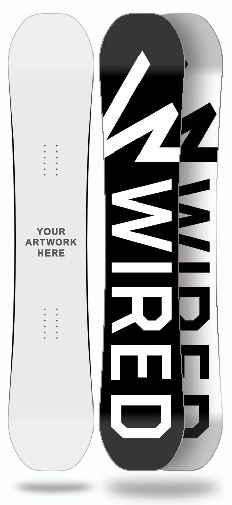 Wired Snowboards. Made in Canada Custom Snowboard. Directive Series.