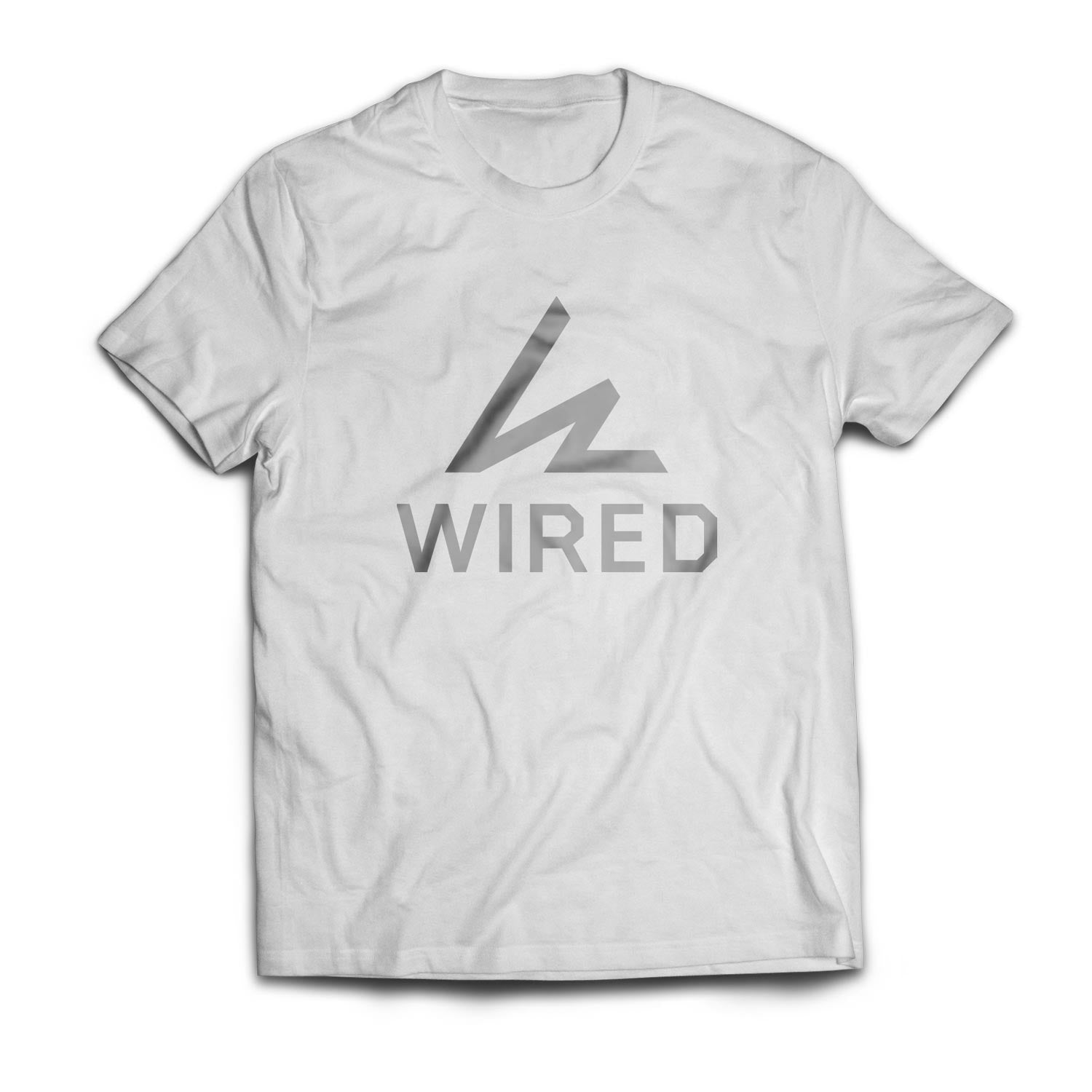 Wired Logo T-Shirt displaying classic brand logo on black cotton fabric.